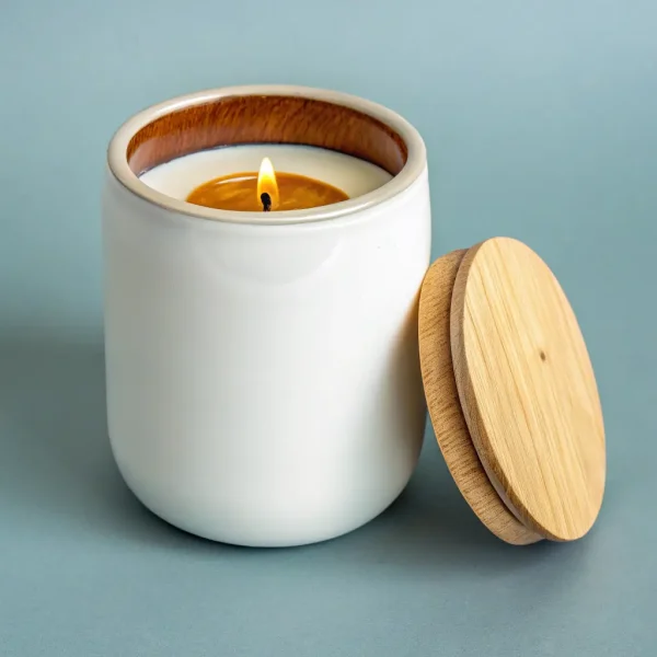 Personalized Spiral Candle