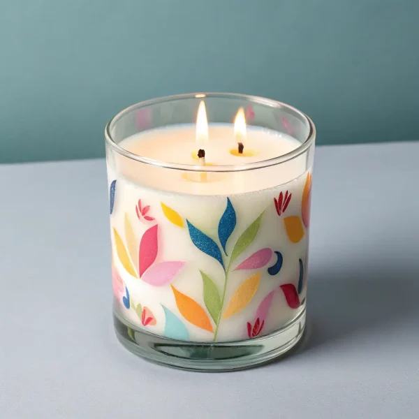 Decorative Glass Candle